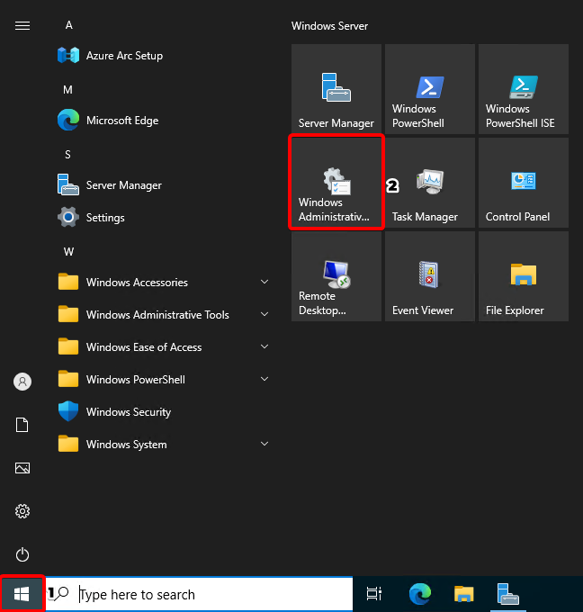 Запустите панель управления